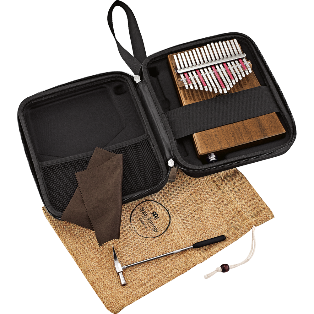 Meinl 17 Note Soundhole Kalimba With Built-In Pickup, C Major - Acacia