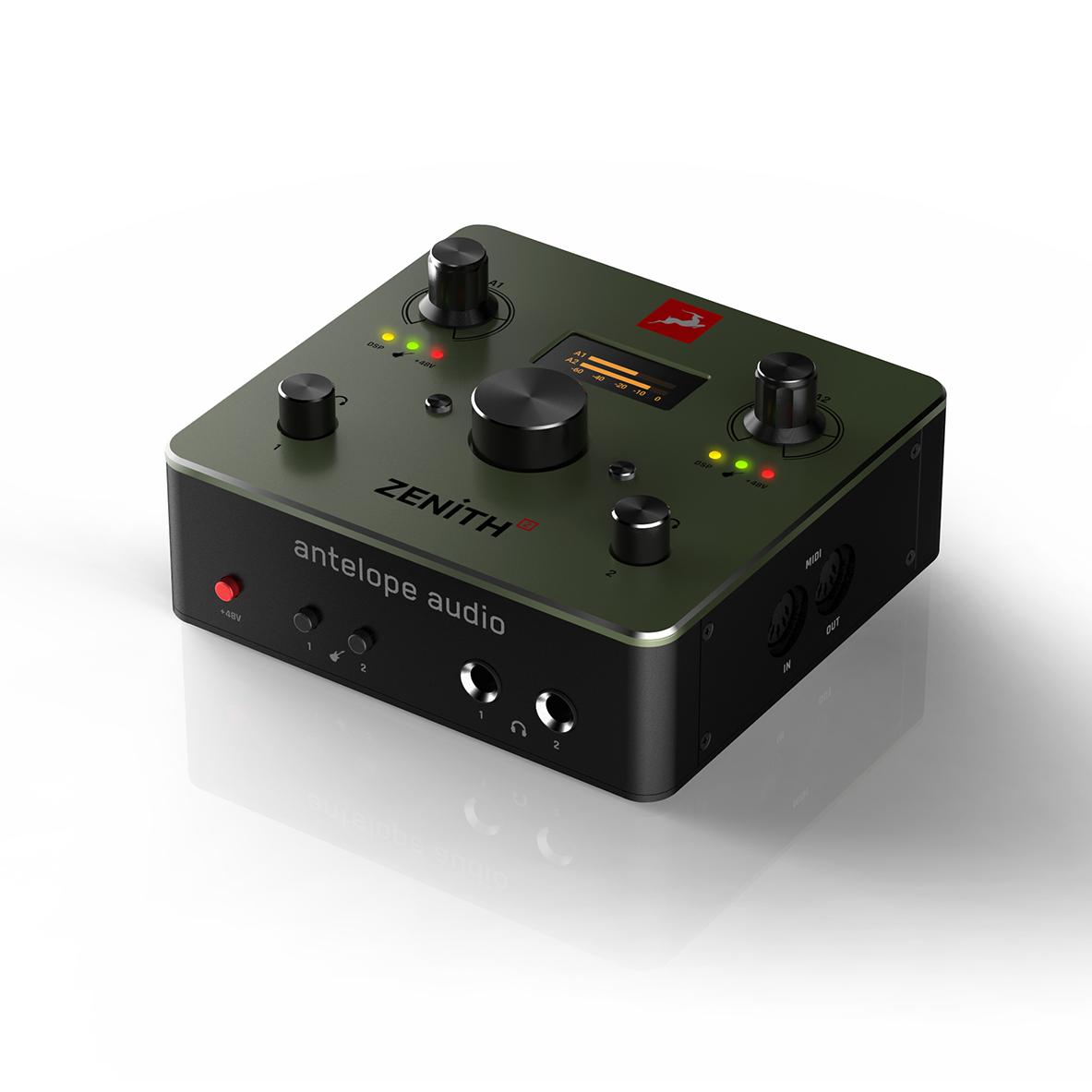 Antelope Audio Zenith 2 Bus-Powered 2 x 2 USB-C Audio Interface