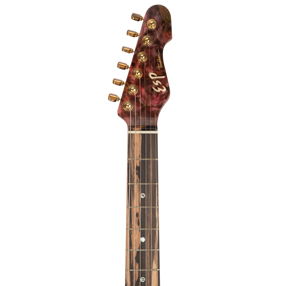 ESP Exhibition Limited Throbber CTM FL Electric Guitar - Natural Amorous Brown - New