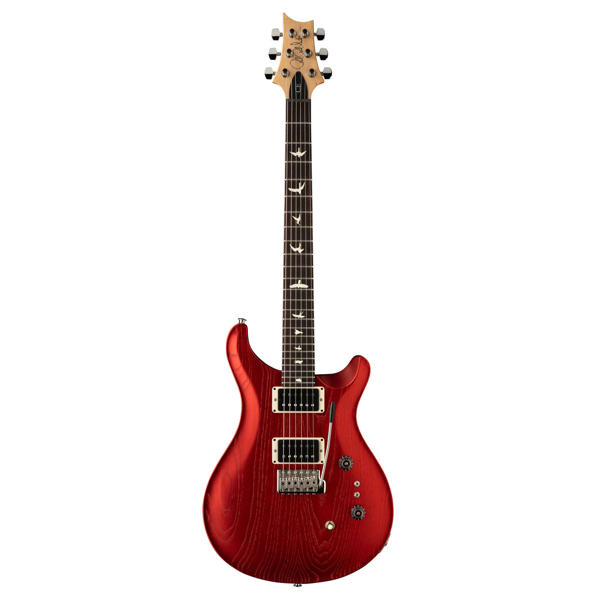 PRS Limited Edition CE 24-08 Swamp Ash Satin Electric Guitar - Red Apple Metallic