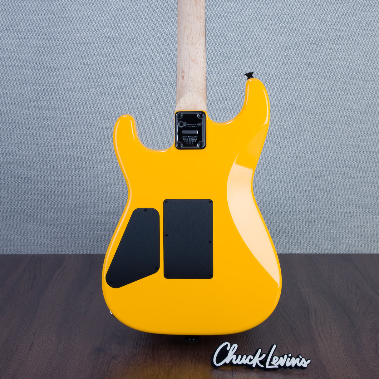 Charvel Custom Shop San Dimas 1H Floyd Rose Masterbuilt by “Big” Rob Knowles - Taxi Cab Yellow - #RK0087