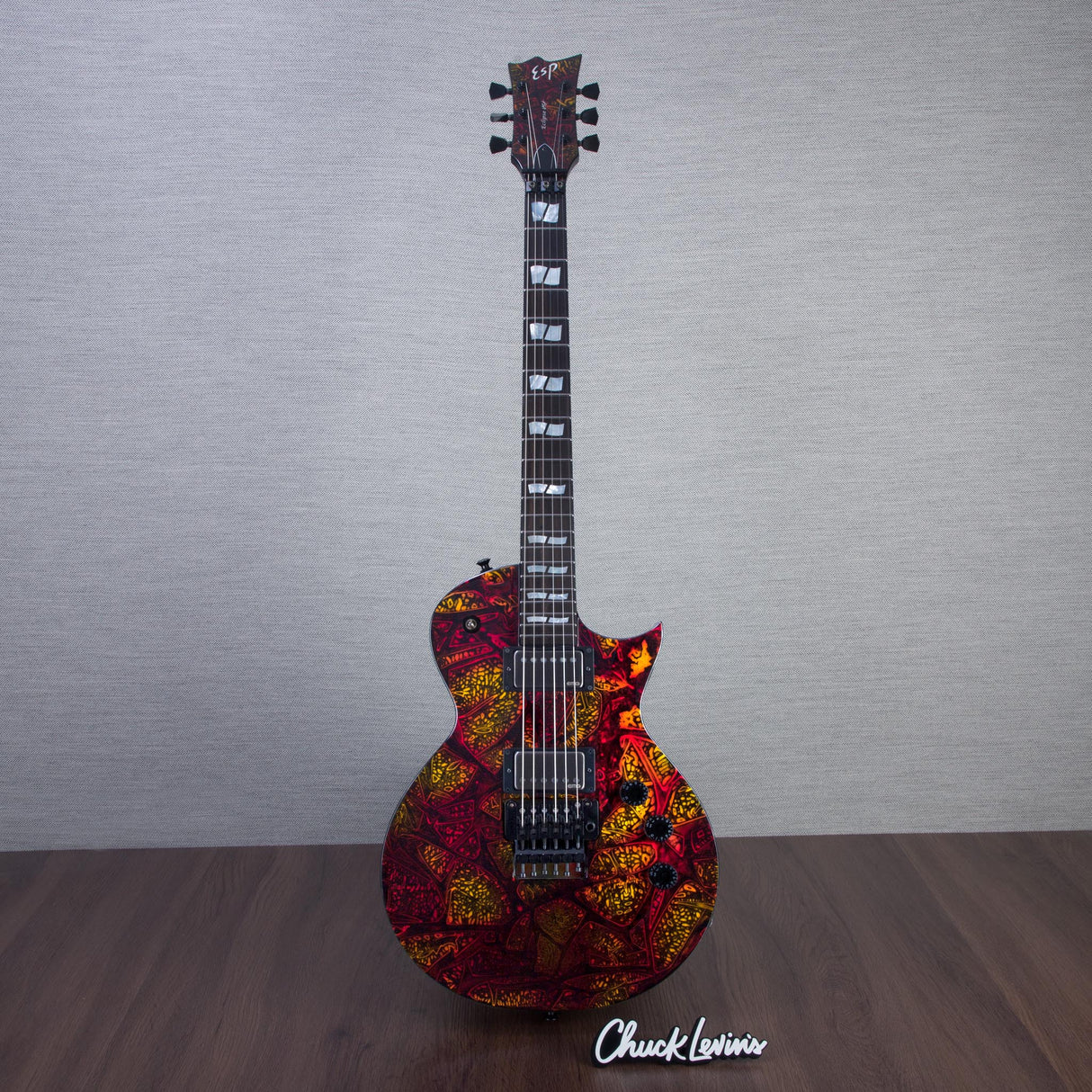 ESP USA Eclipse FR Electric Guitar - Hellfire - #US24433 - Mint, Open Box