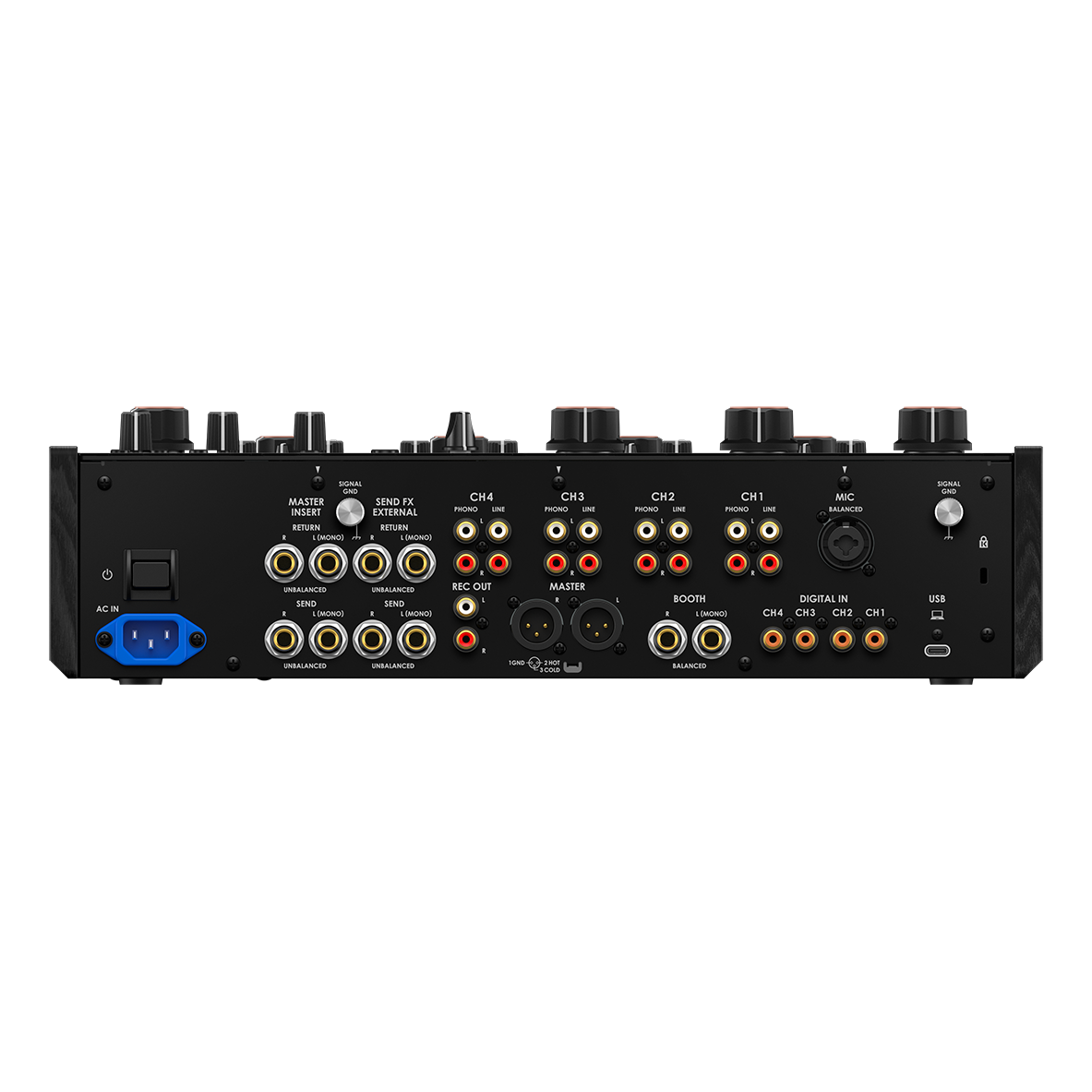 AlphaTheta Euphonia Professional 4-Channel Rotary Mixer - New