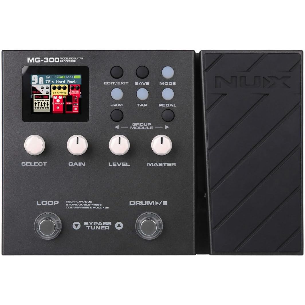 NUX MG-300 Multi-Effects and Amp Modeler Pedal