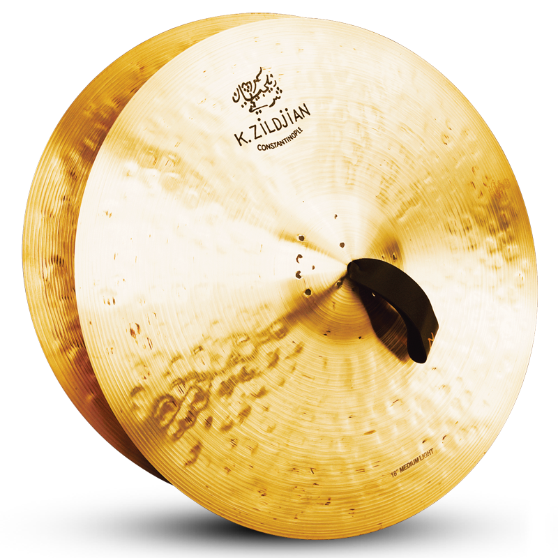 Zildjian 18-Inch K Constantinople Orchestral Medium-Light Cymbal - Pair
