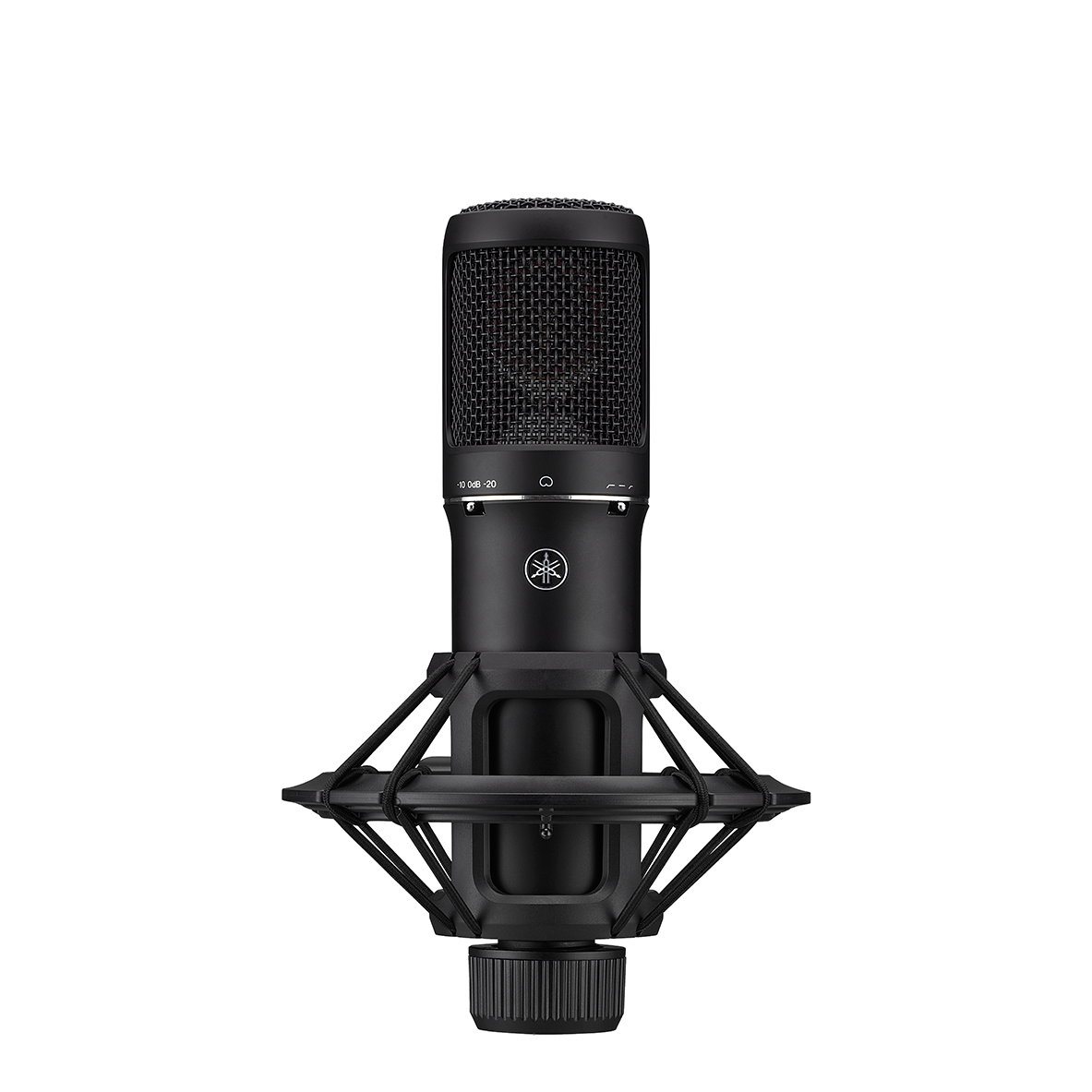 Yamaha YCM705 B Condenser Microphone with Shock Mount and Pop Filter - Black