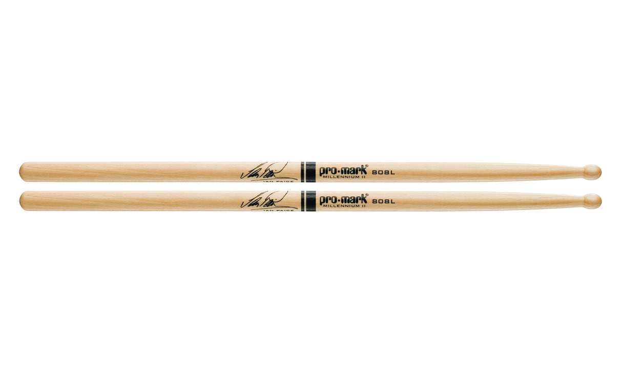 Promark TX808LW Hickory 808L Wood Tip Ian Paice drumstick