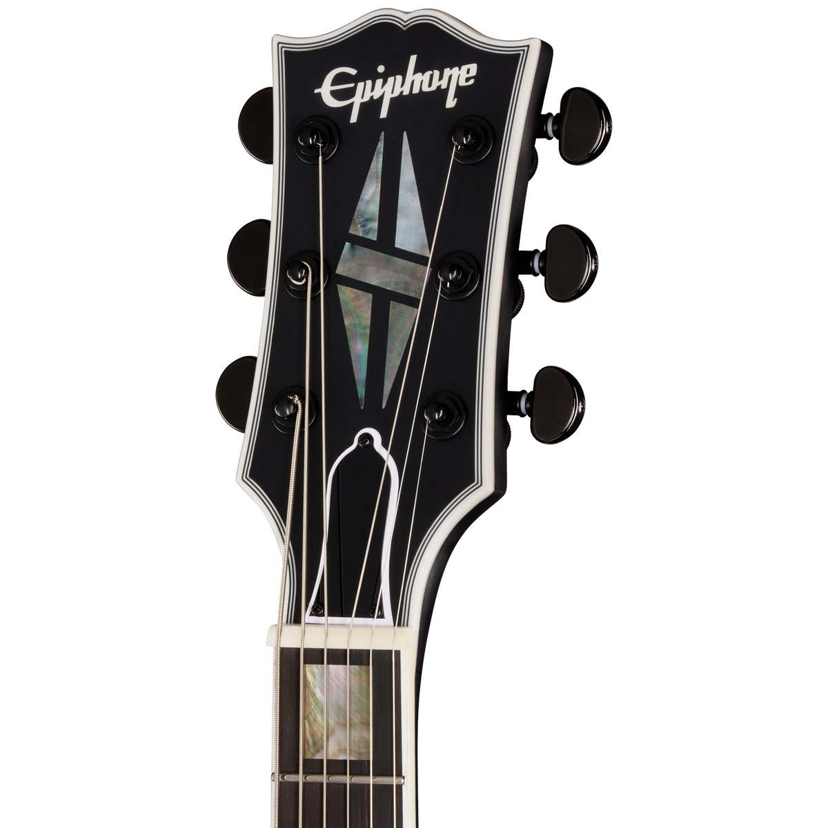 Epiphone Prophecy Les Paul Baritone Electric Guitar - Obsidian Storm Satin