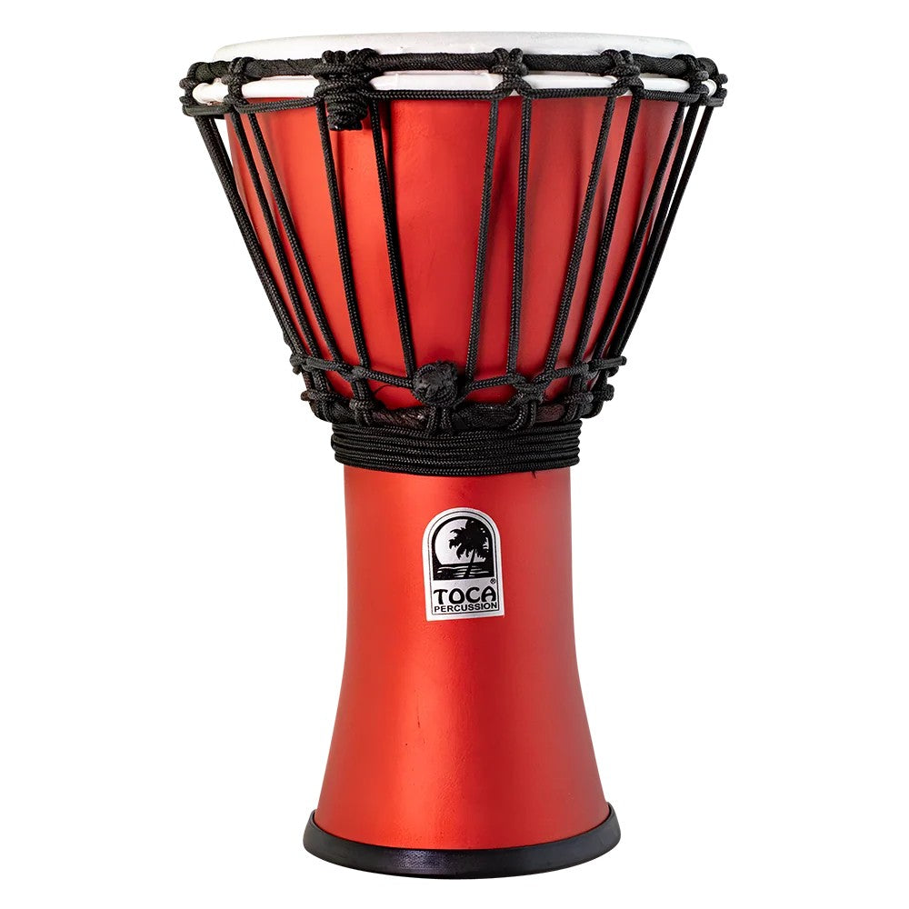 Toca 7-Inch Freestyle Colorsound Djembes - Matte Series - Set of 6