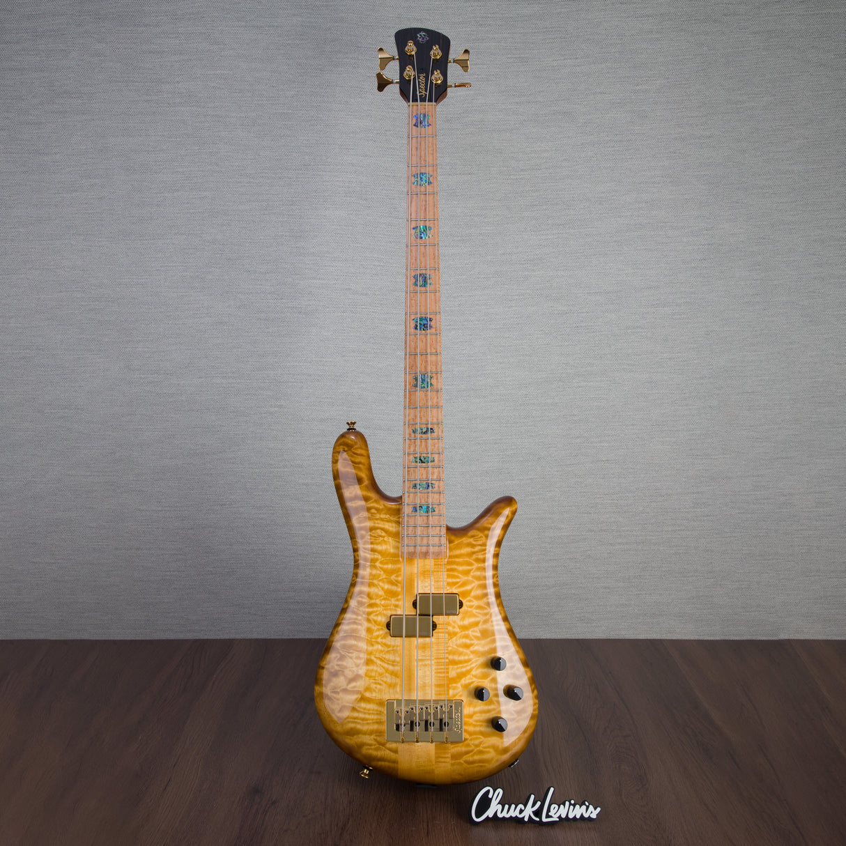 Spector USA Custom NS2 Bass Guitar - Honey Burst - #1552