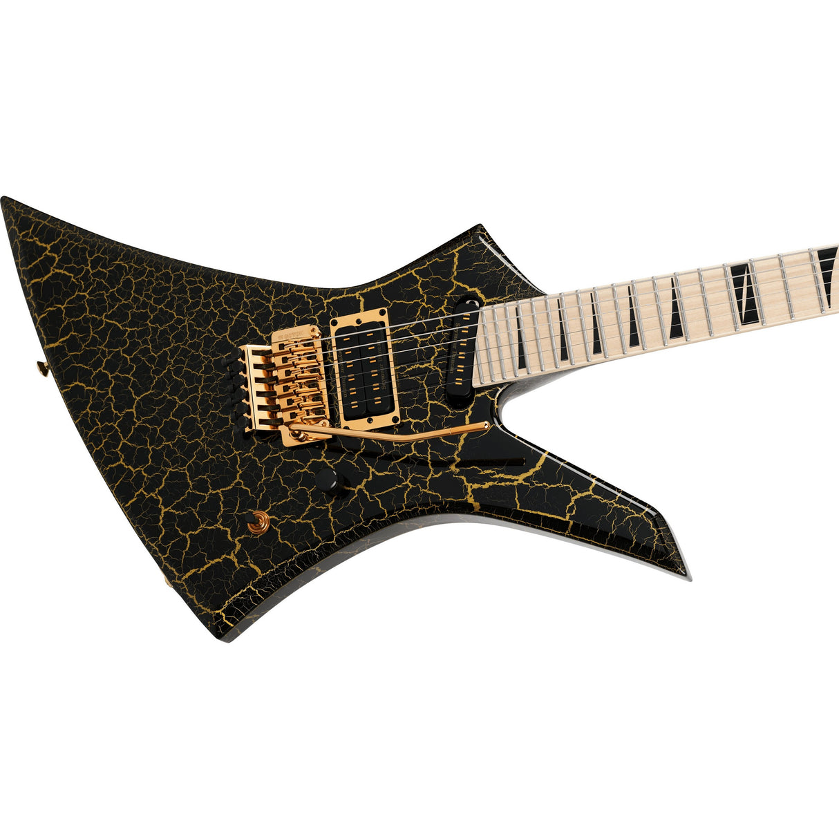 Jackson Pro Series Brandon Ellis KE27 Kelly Signature Electric Guitar - Gold Crackle