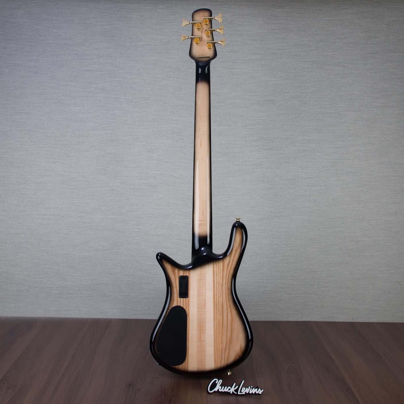 Spector Euro 5 5-String Electric Bass Guitar - Natural Black Burst Gloss - CHUCKSCLUSIVE - #NB22961