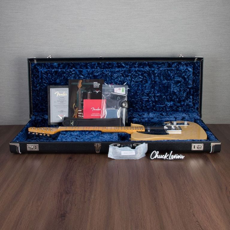 Fender Custom Shop 1950 Double Esquire Closet Classic - Faded Nocaster Blonde