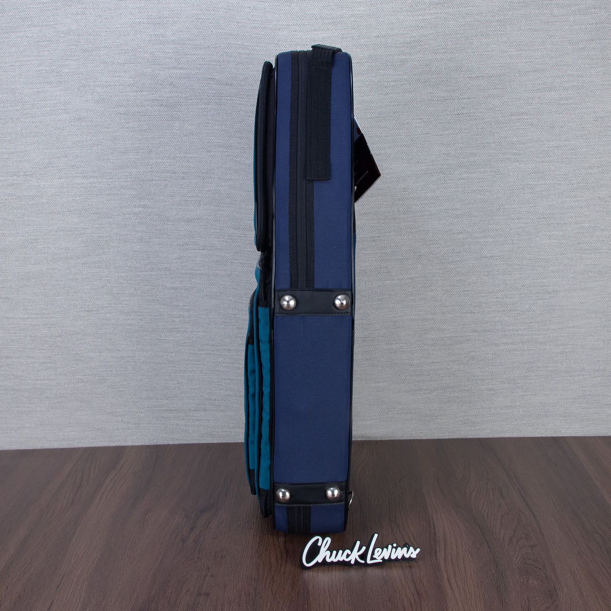 Marcus Bonna Nylon Bassoon Case with Rain Cover - Blue and Turquois