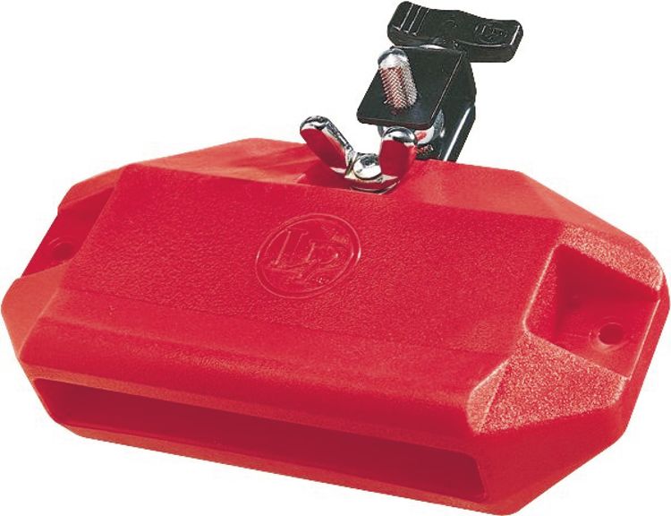 LP LP1207 Medium Pitch Jam Block, Red - New