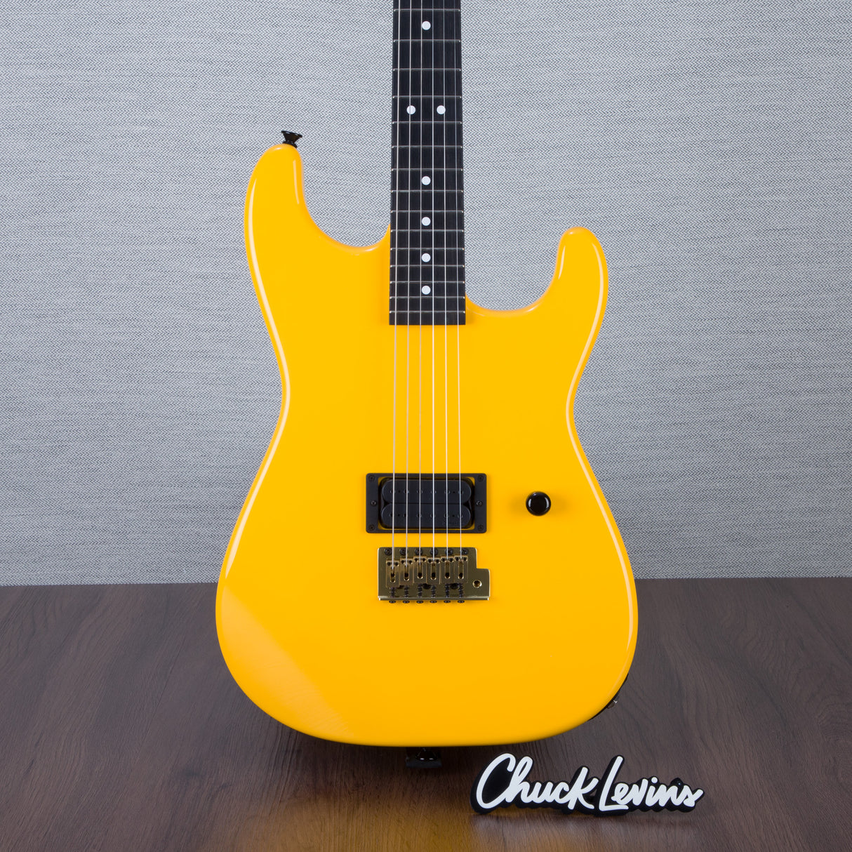 Charvel Custom Shop San Dimas 1H Masterbuilt by “Big” Rob Knowles - Taxi Cab Yellow - #RK0083