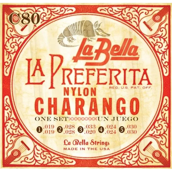 La Bella C80 Charango Strings
