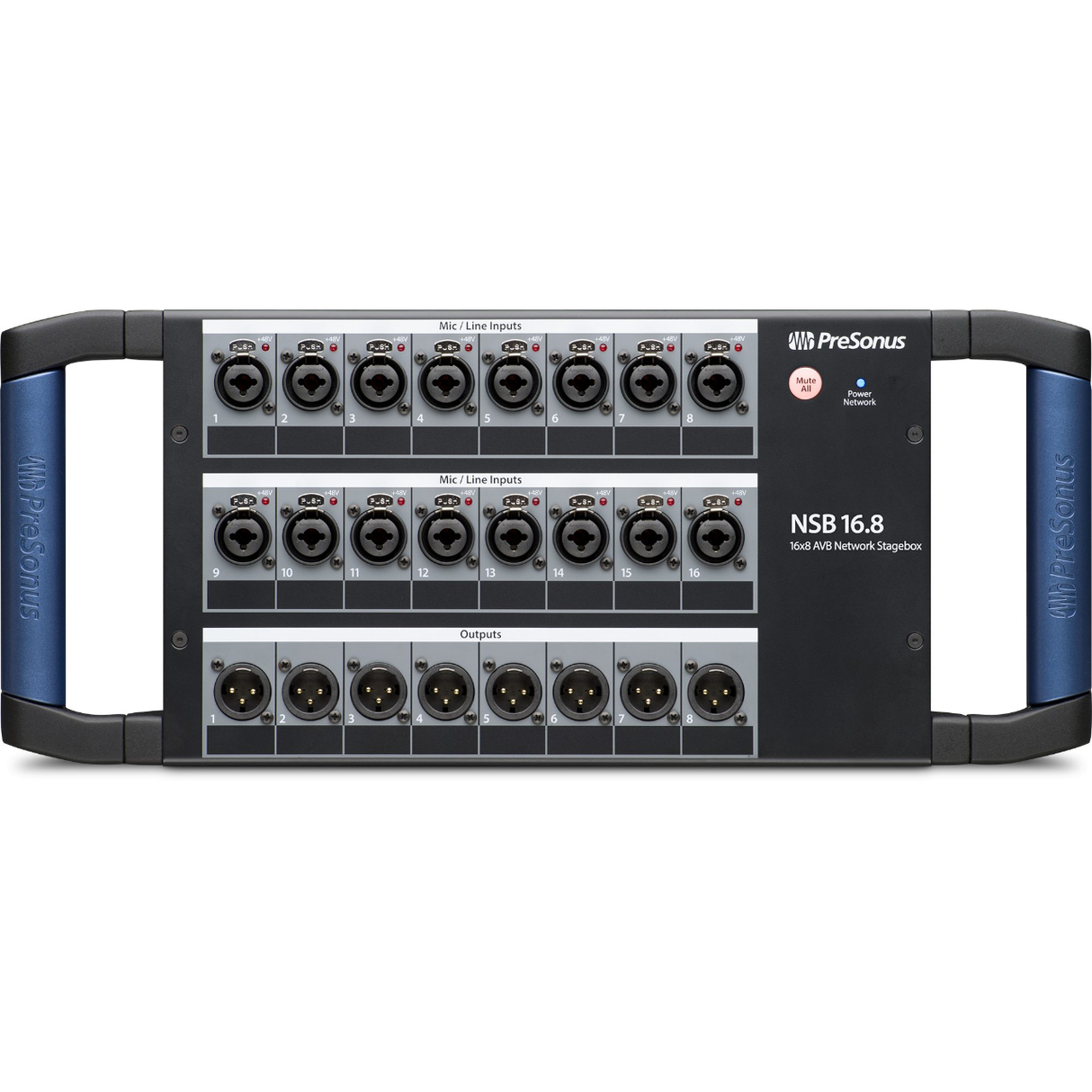 PreSonus NSB 16.8 16x8 AVB-Networked Stage Box - Mint, Open Box
