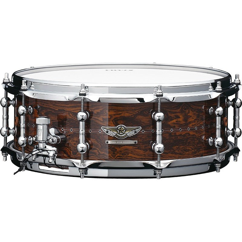 Tama 5 x 14-Inch STAR Reserve Bubinga/Walnut Snare Drum