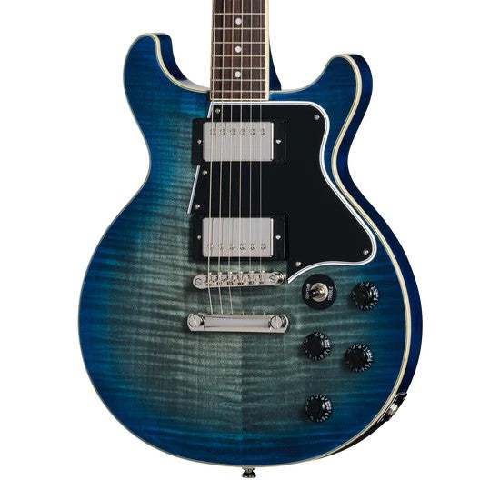 Epiphone Les Paul Special Double Cut Figured Electric Guitar - Ocean Water