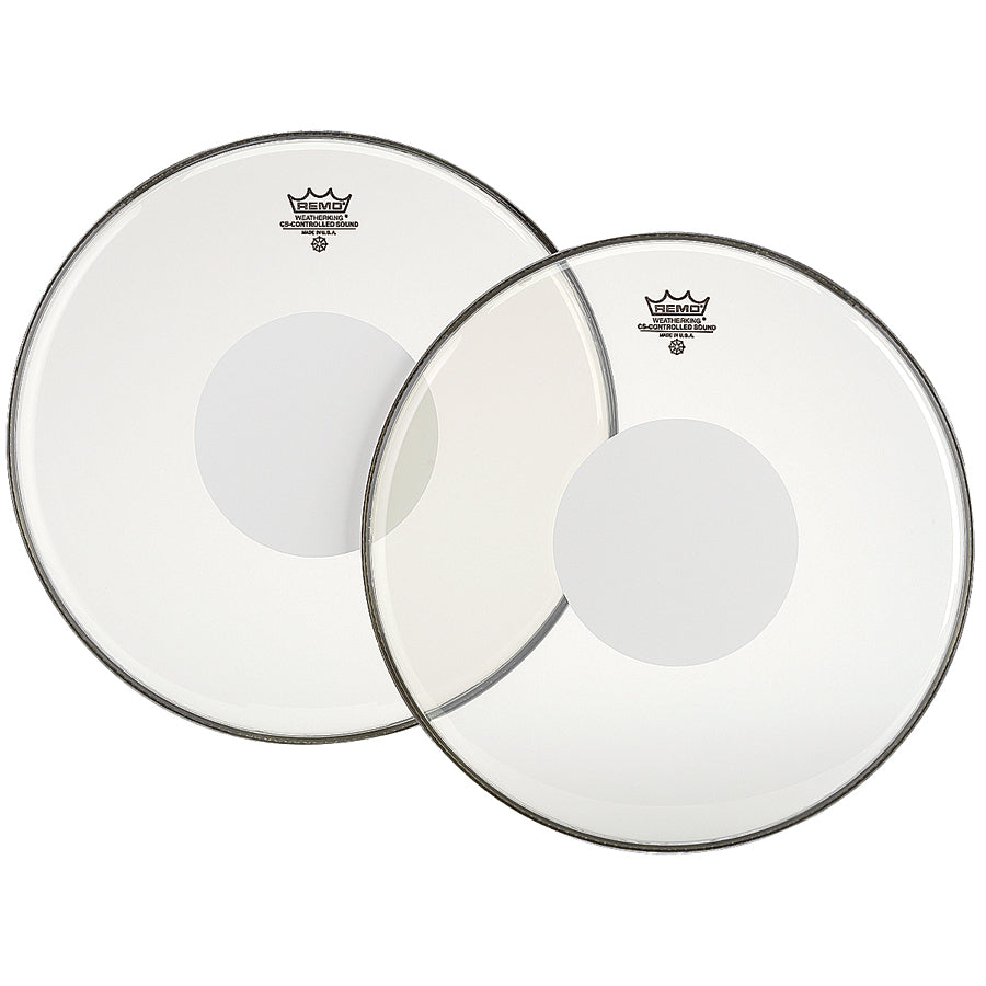 Remo 12" Clear Controlled Sound Drum Head With White Dot