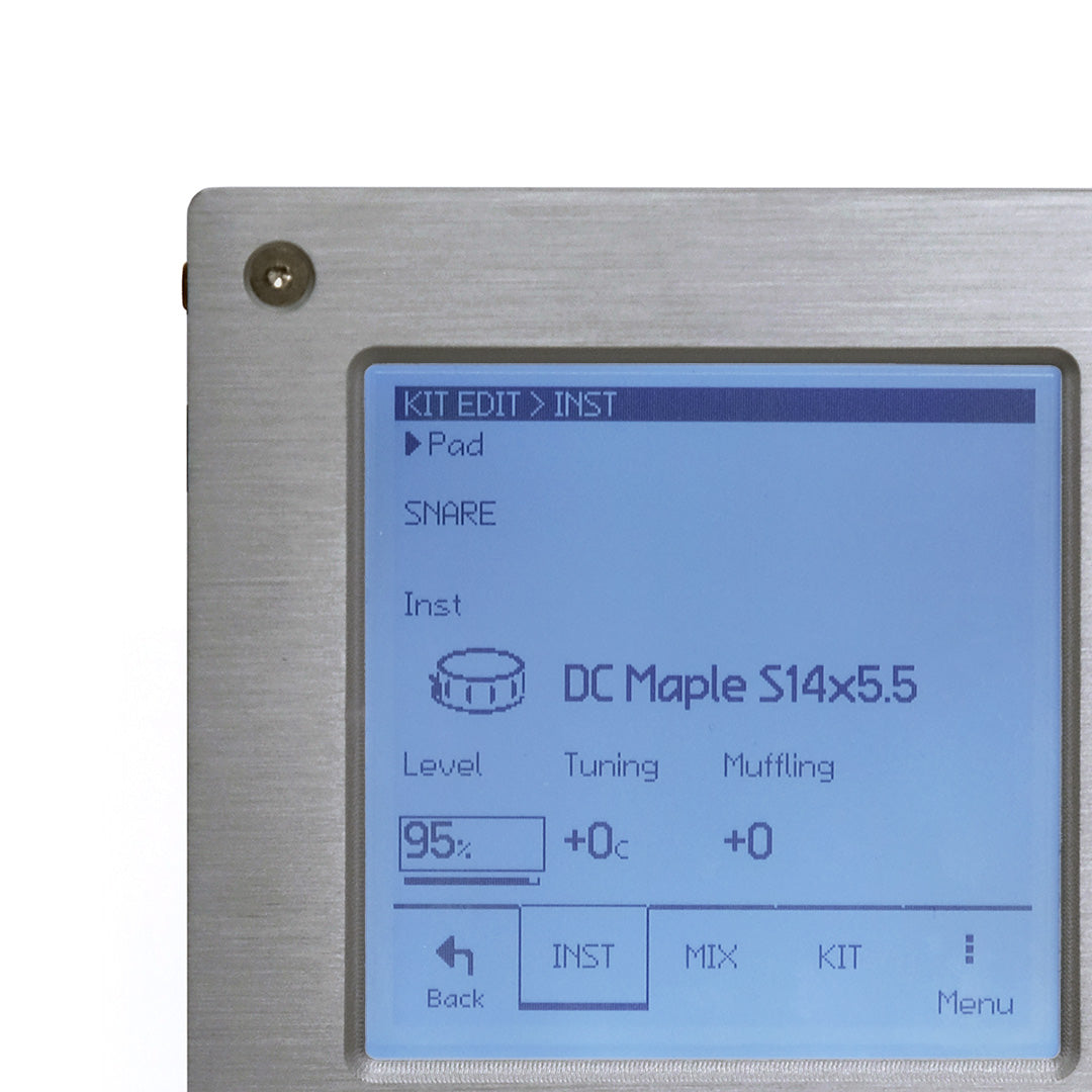 EFNOTE 3X 6-Piece Electronic Drum Kit With Cymbal Pads - Black Oak-ish