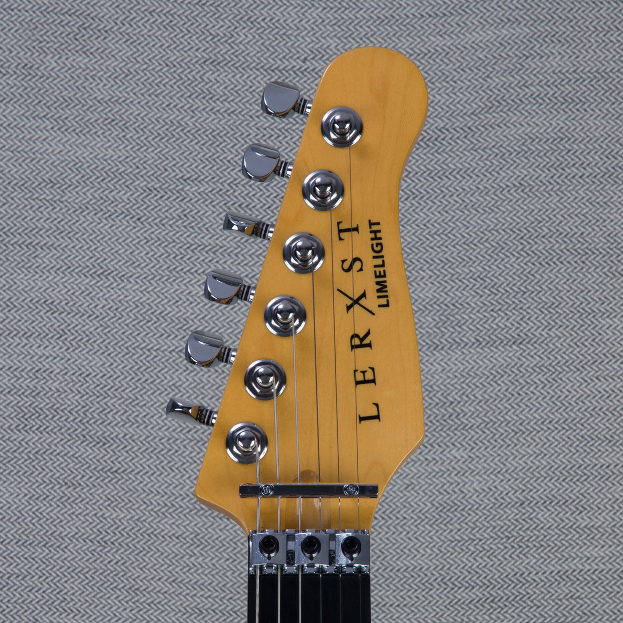 Lerxst Alex Lifeson Signature Electric Guitar with Floyd Rose - Limelight Cream - #24309104