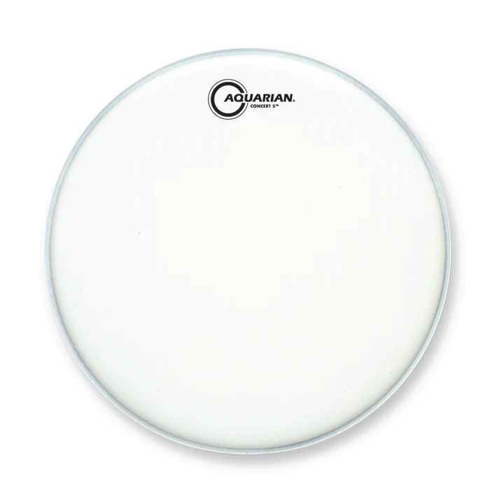 Aquarian CT12WH Concert 5 White Snare Head - Batter Side - New,12-Inch