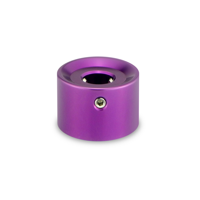 Barefoot Buttons V1 Tall Boy Footswitch Button, Purple - For Common 3PDT Switches