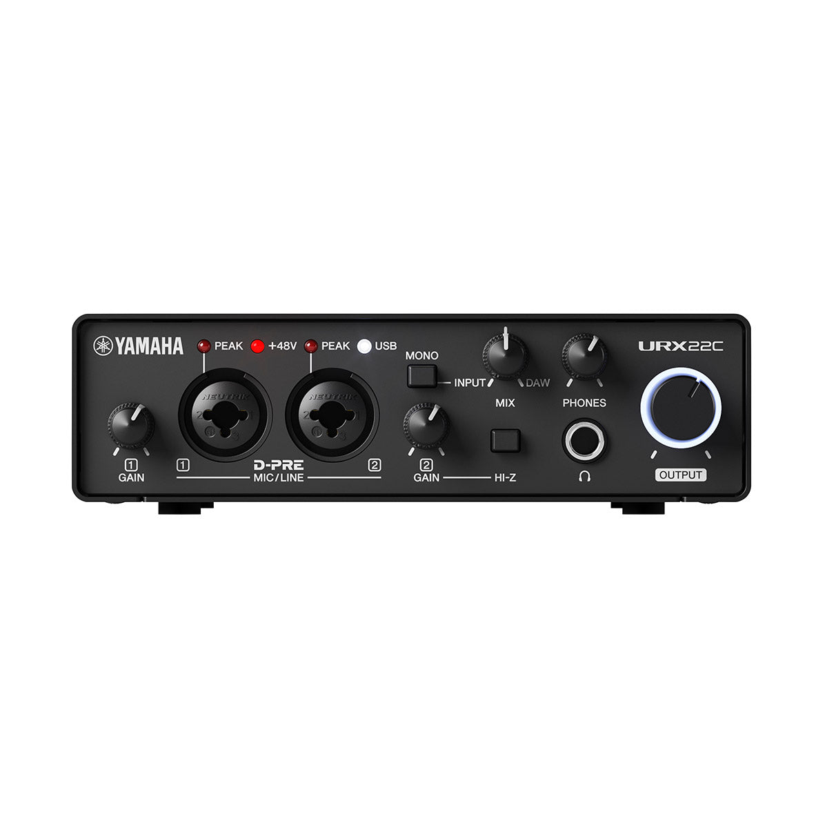 YAMAHA UR22MK3 B 2-in/2-out USB-C Audio Interface