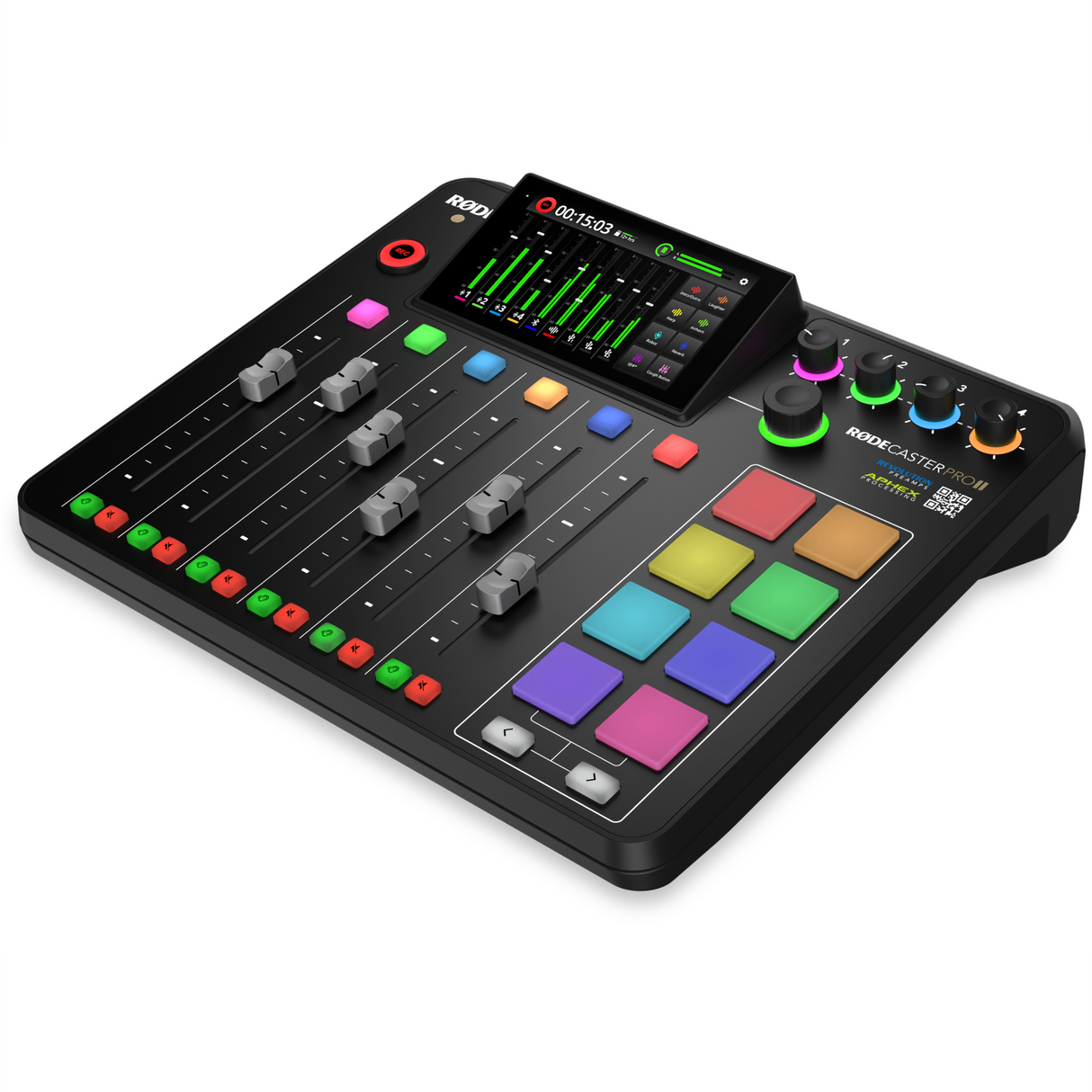 RODE RODECaster Pro II Integrated Audio Production Console - Mint, Open Box
