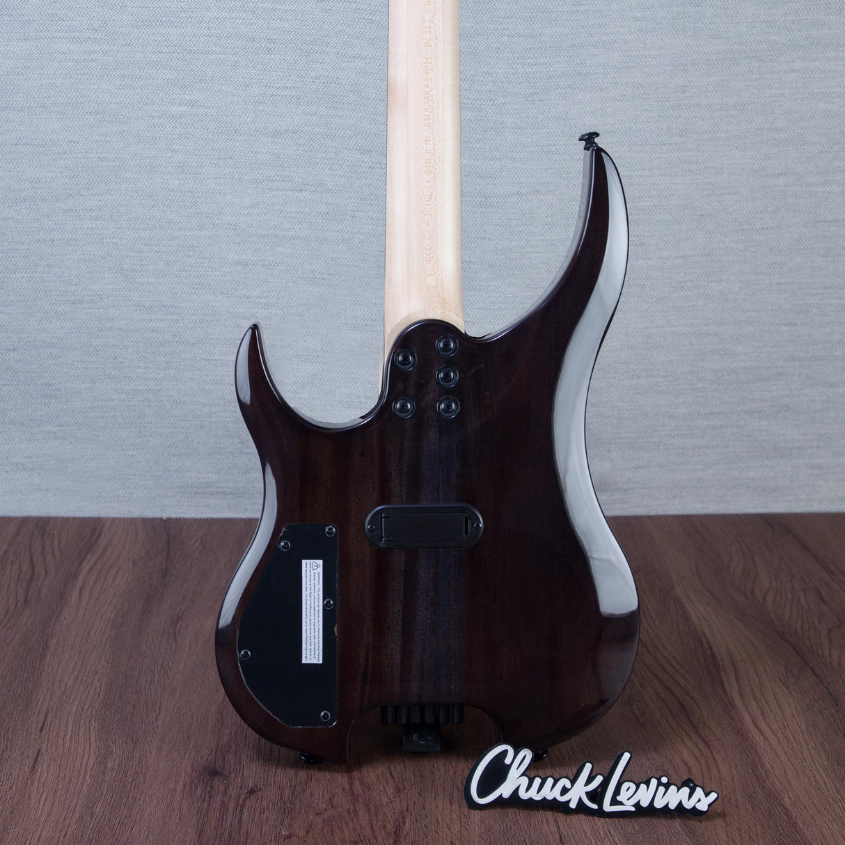 Legator Ghost Super Shred G6SS Electric Guitar - High Gloss Black Burl - #IM25100216