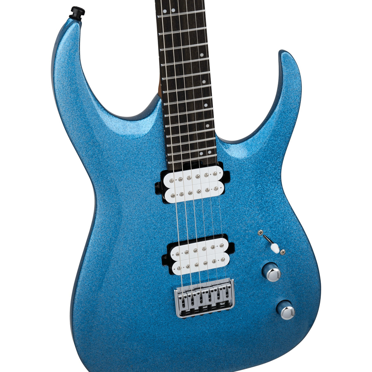 Jackson Pro Series Misha Mansoor Juggernaut HT6 Signature Electric Guitar - Blue Sparkle