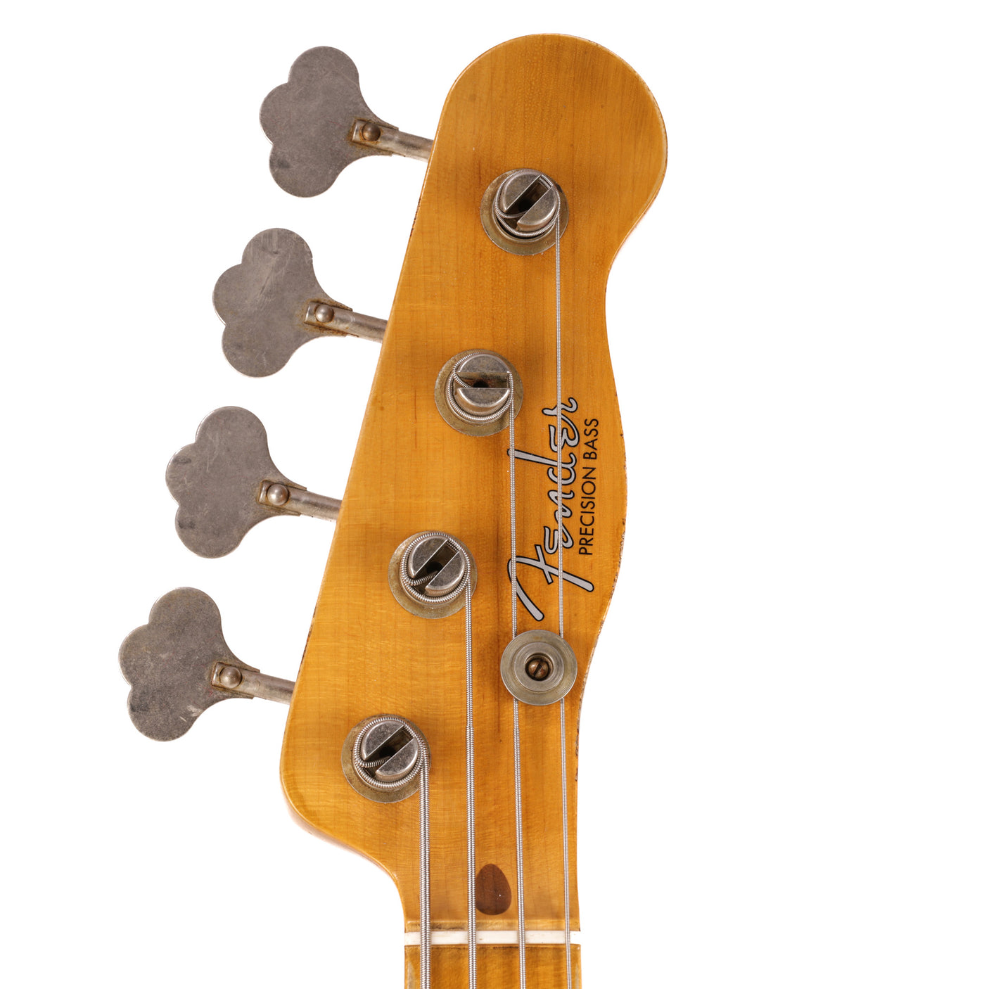 Fender Custom Shop 1951 Precision Bass Heavy Relic - Aged Vintage White - CHUCKSCLUSIVE - #XN3724