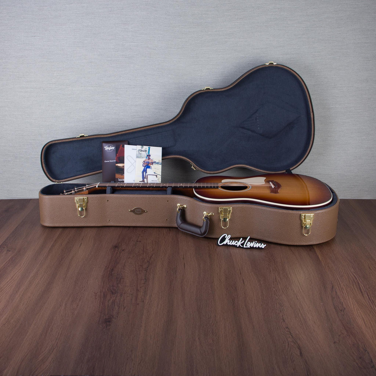 Taylor Gold Label 717e Rosewood/Spruce Acoustic Electric Guitar - Sunburst/Cream Pickguard - #1204305072