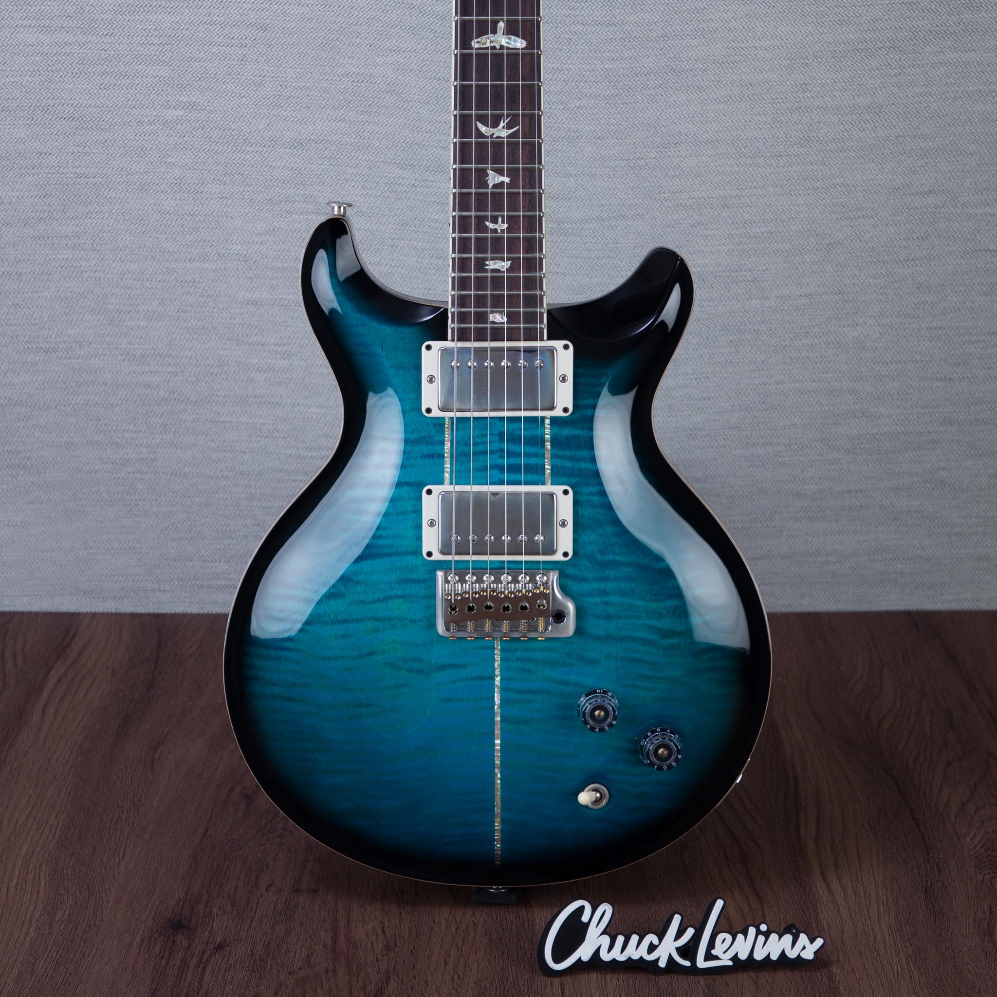 PRS Santana Retro Electric Guitar - River Blue Pearl - #0400092