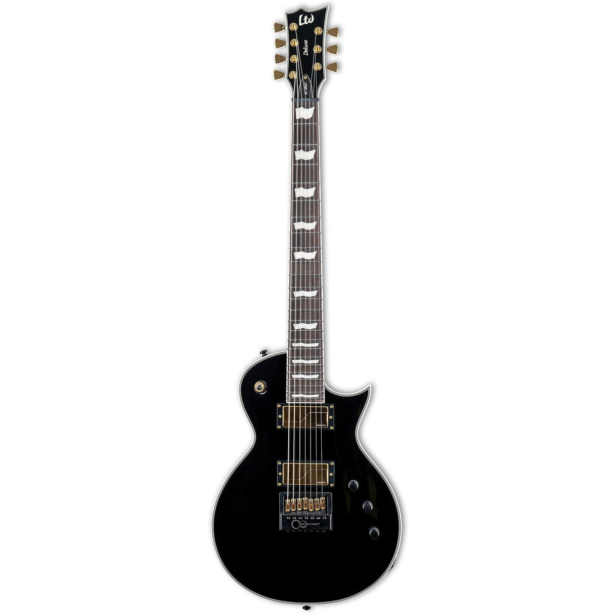 ESP LTD EC-1007 Baritone Evertune Electric Guitar - Black