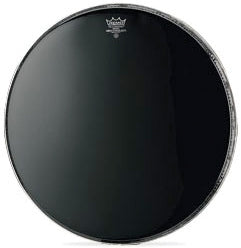 Remo 24" Ebony Ambassador Bass Drum Head
