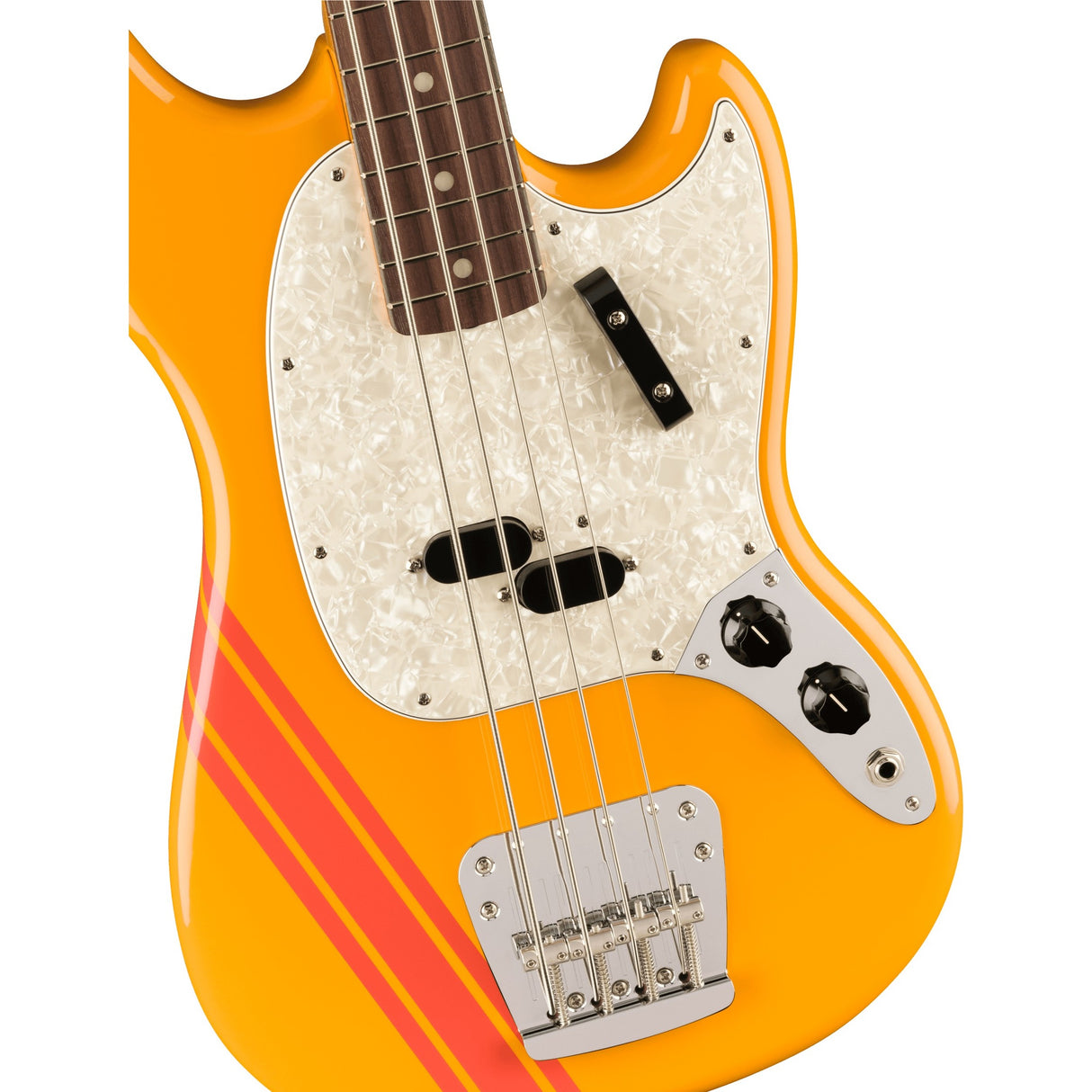 Fender Vintera II '70s Competition Mustang Bass Guitar - Competition Orange