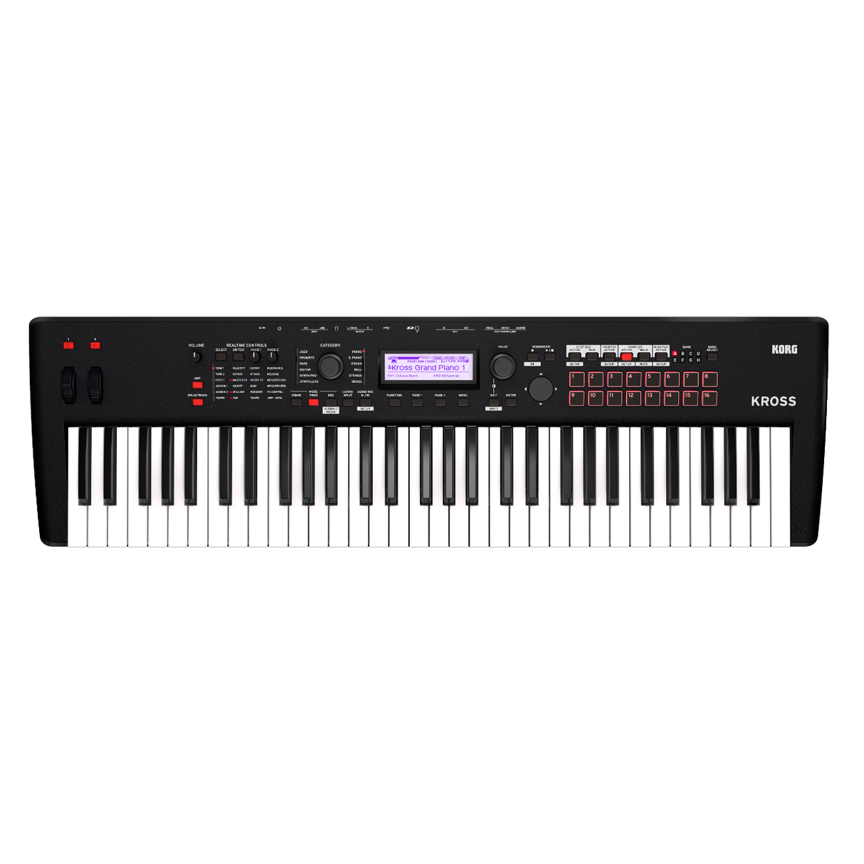 Korg KROSS261MB KROSS 2 Performance Synth / Workstation Keyboard