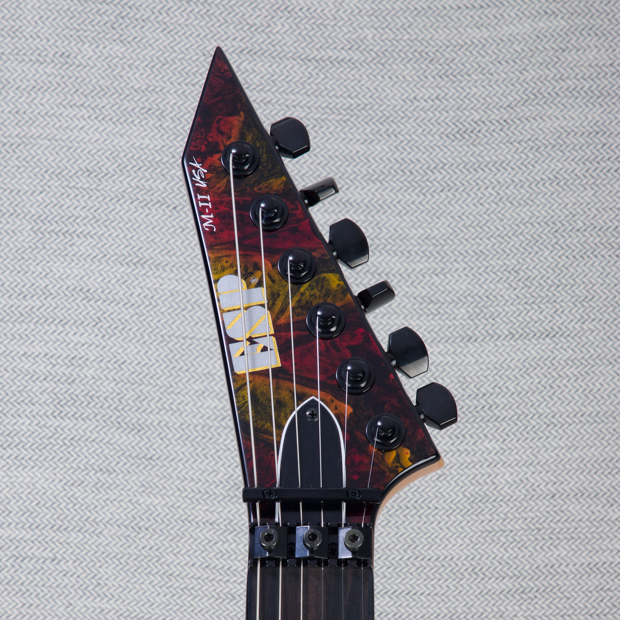 ESP USA M-II NTB FR Electric Guitar - Hellfire - #US24098