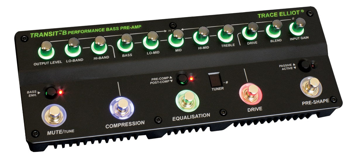 Trace Elliot Transit B Bass Preamp And Effects Unit