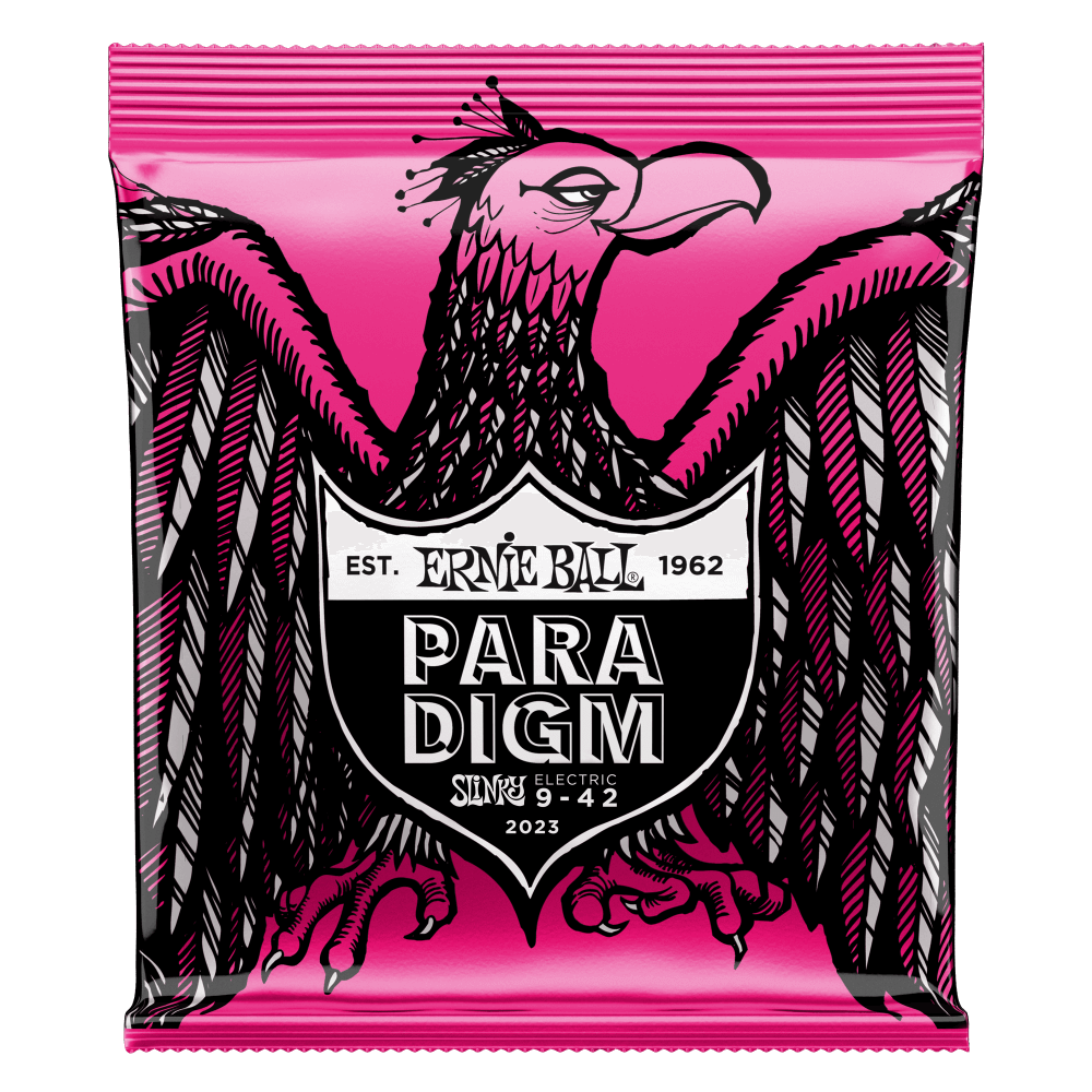 Ernie Ball 2023 Super Slinky Paradigm Electric Guitar Strings - .09-.042