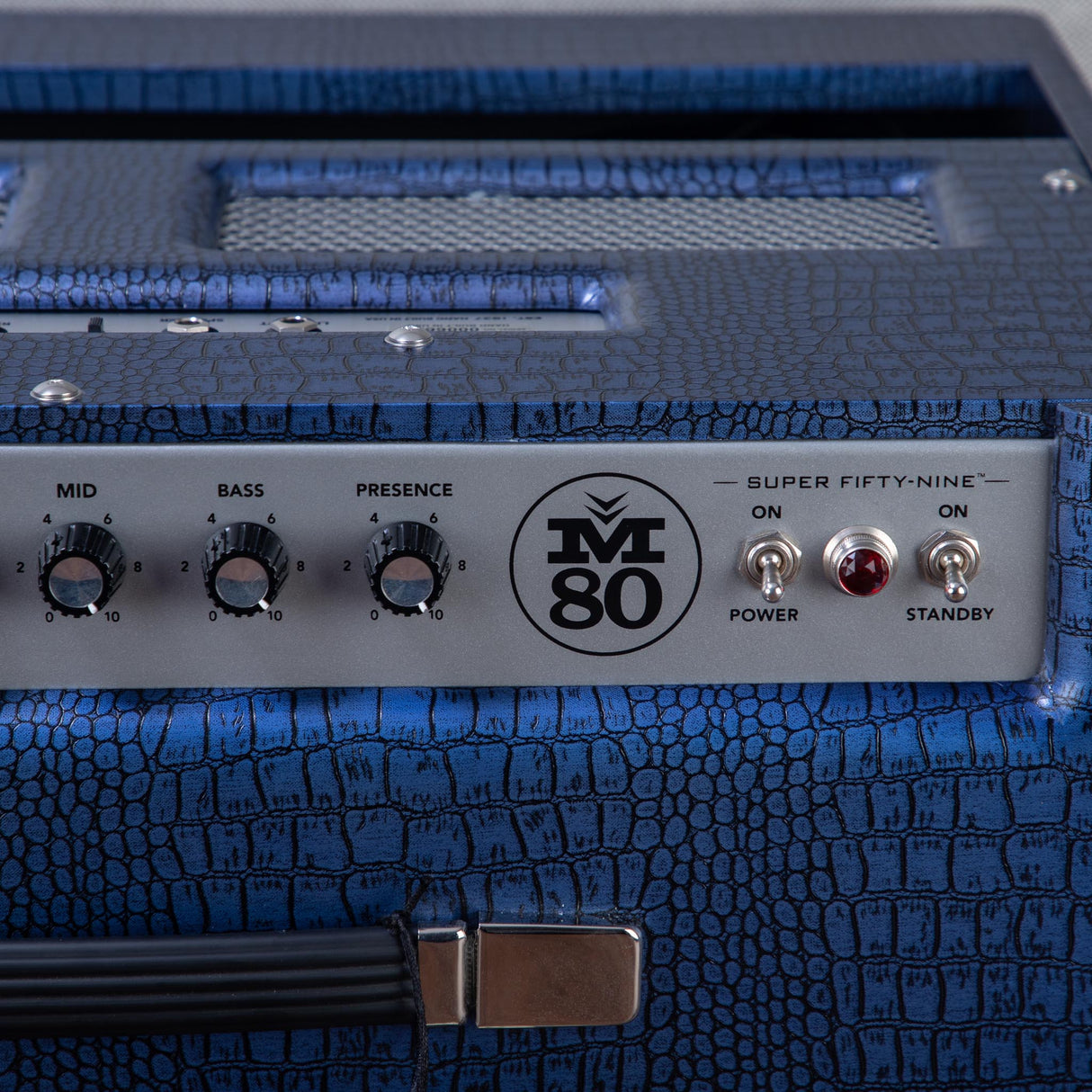 Magnatone Super Fifty-Nine M-80 1x12-Inch Tube Combo Guitar Amplifier - Blue - New