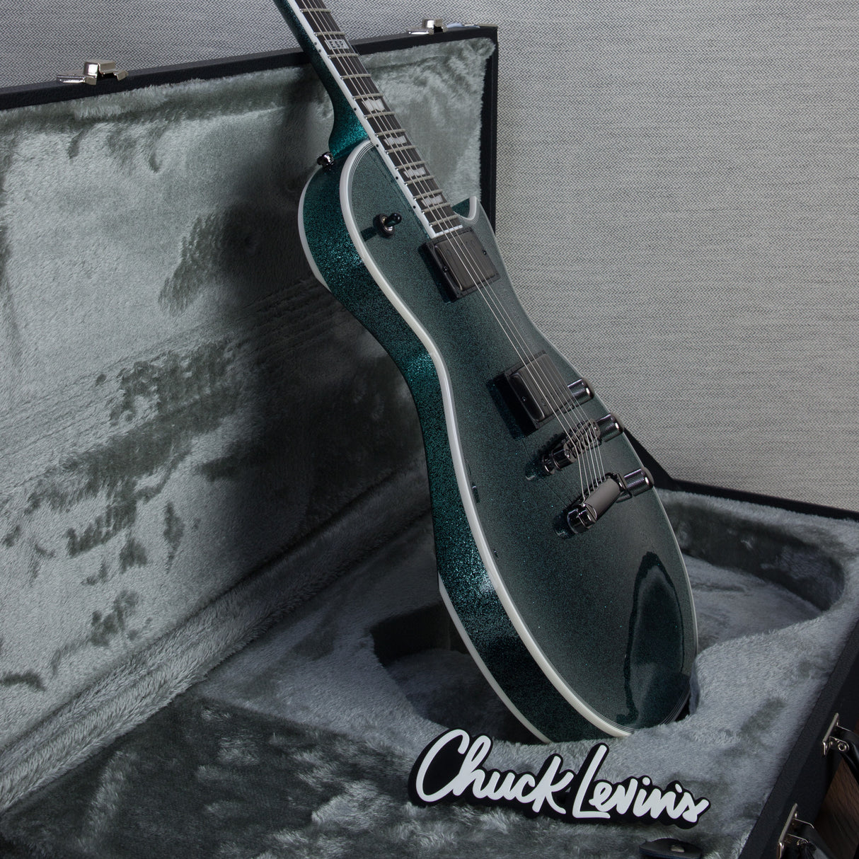 ESP E-II Eclipse DB Electric Guitar - Granite Sparkle - #ES5662213 - Mint, Open Box