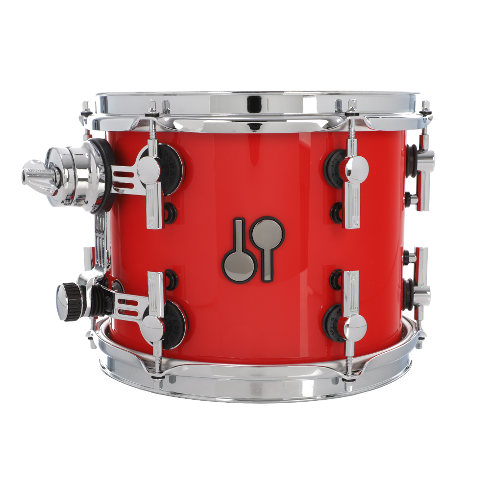 Sonor SQ2 4 Piece Shell Pack With 22 Inch Bass Drum - Traffic Red