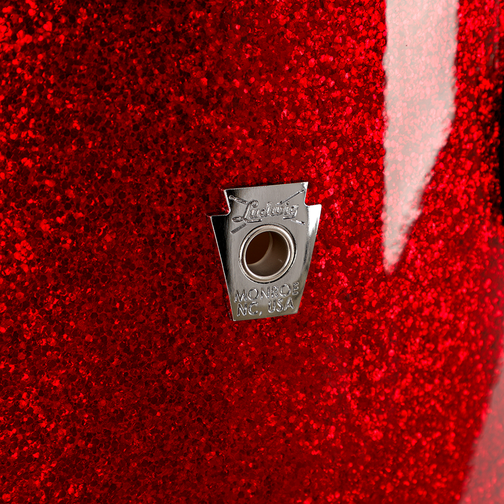 Ludwig Classic Oak Kick 3-Piece Shell Pack with 22-Inch Kick - Red Sparkle