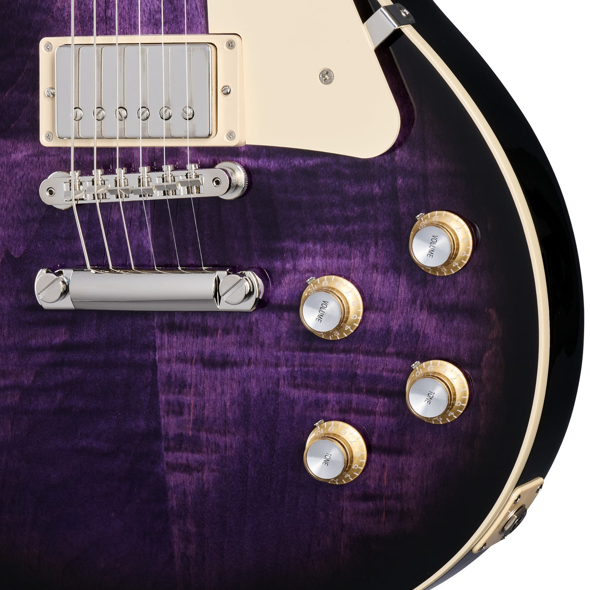 Gibson Les Paul Standard 60's Figured Top Electric Guitar - Dark Purple Burst