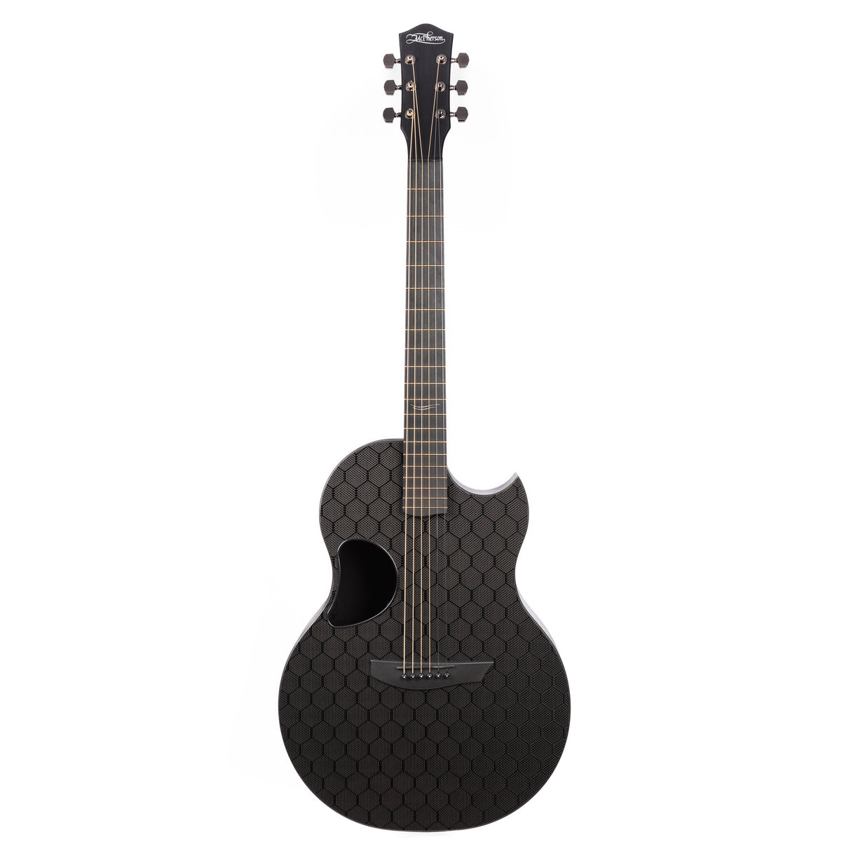 McPherson Sable Carbon Acoustic Guitar - Honeycomb Top, Black Hardware - New