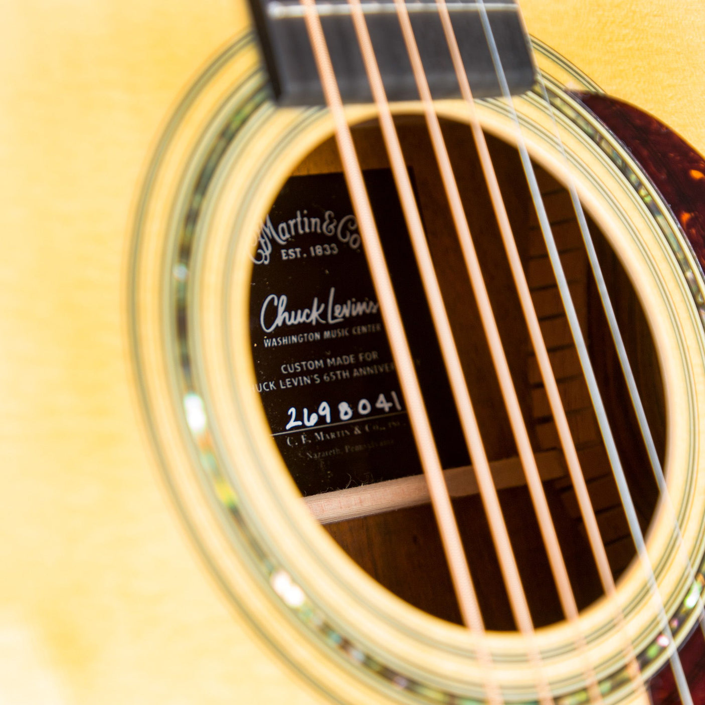 Martin Custom Shop 00-12 Swiss Spruce/Cocobolo Acoustic Guitar - CHUCKSCLUSIVE - #M2698041